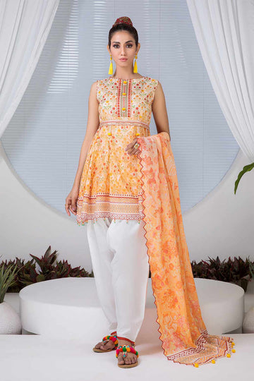 Bonanza Satrangi Rsr222p24 Orange Eid Prints 2022 Online Shopping